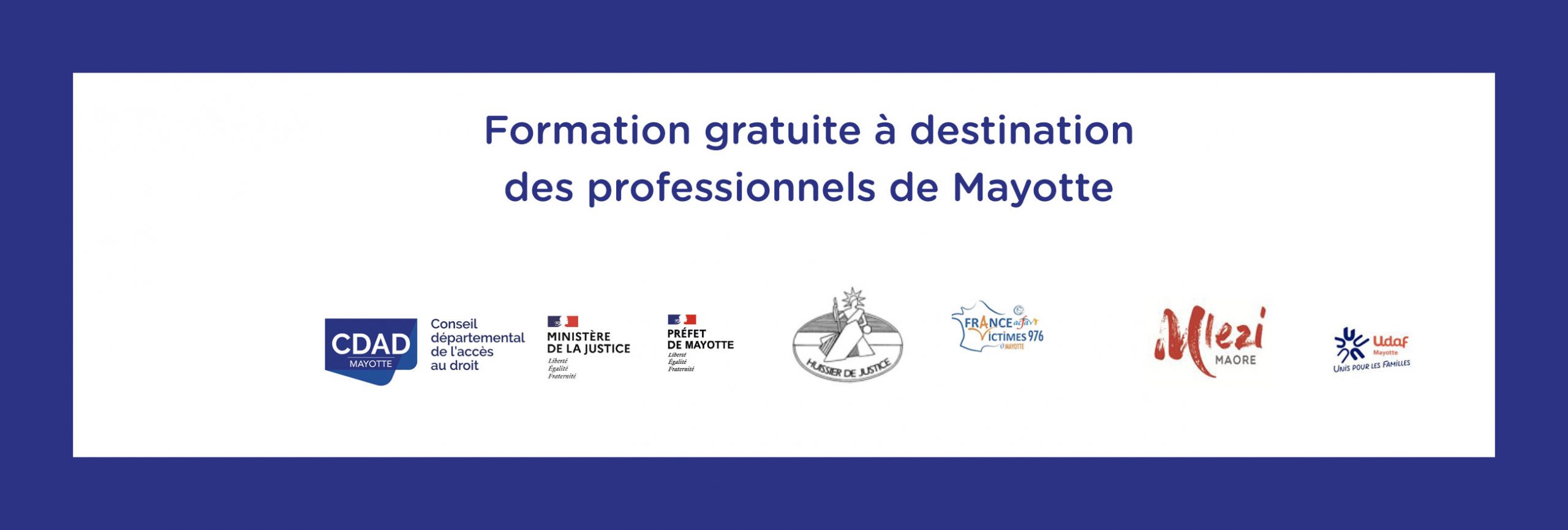 Formation gratuite le 29 septembre 2020 sur la séparation du couple à destination des professionnels de Mayotte