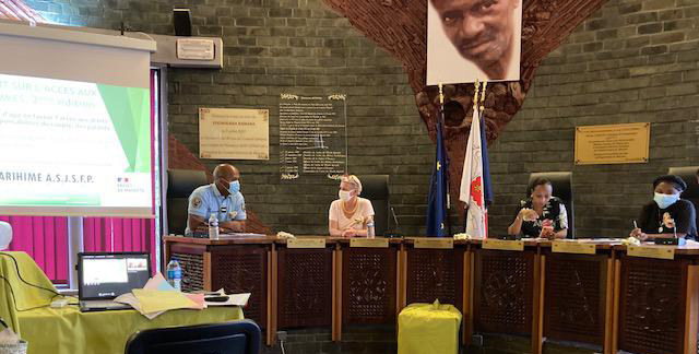 24 octobre 2020 à l'hémicycle du Conseil Départemental de Mayotte